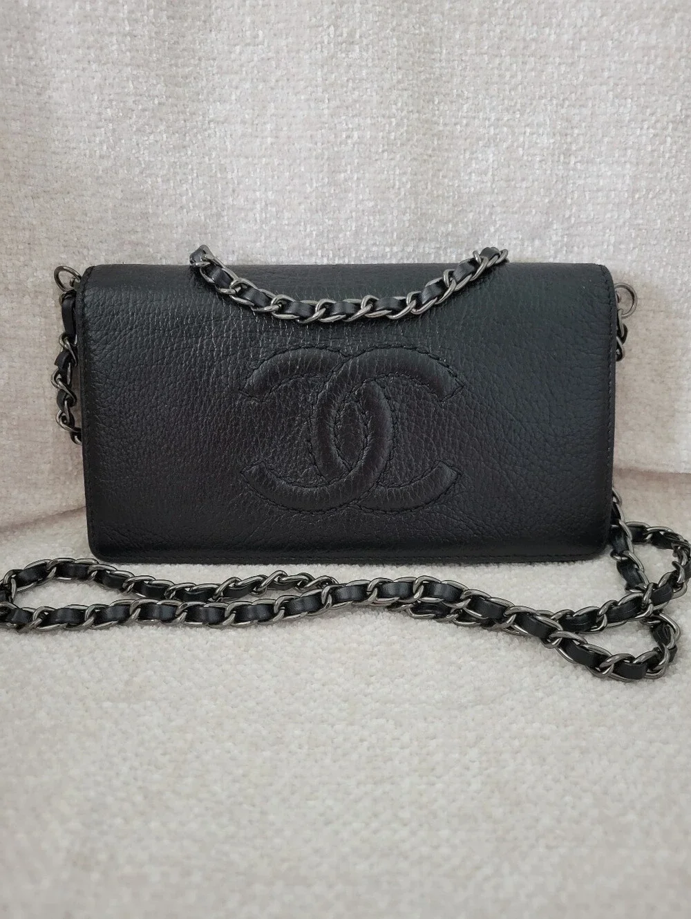 Chanel Coco Pochette Wallet Crossbody Bag